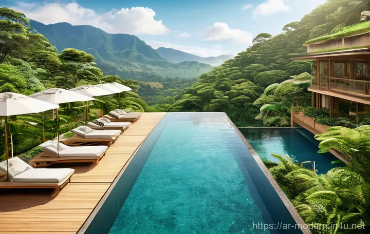 현대건축물 호텔 건축 설계 - **Prompt 2: Smart and Personalized Hotel Suite Experience**
    "A serene and highly sophisticated s...